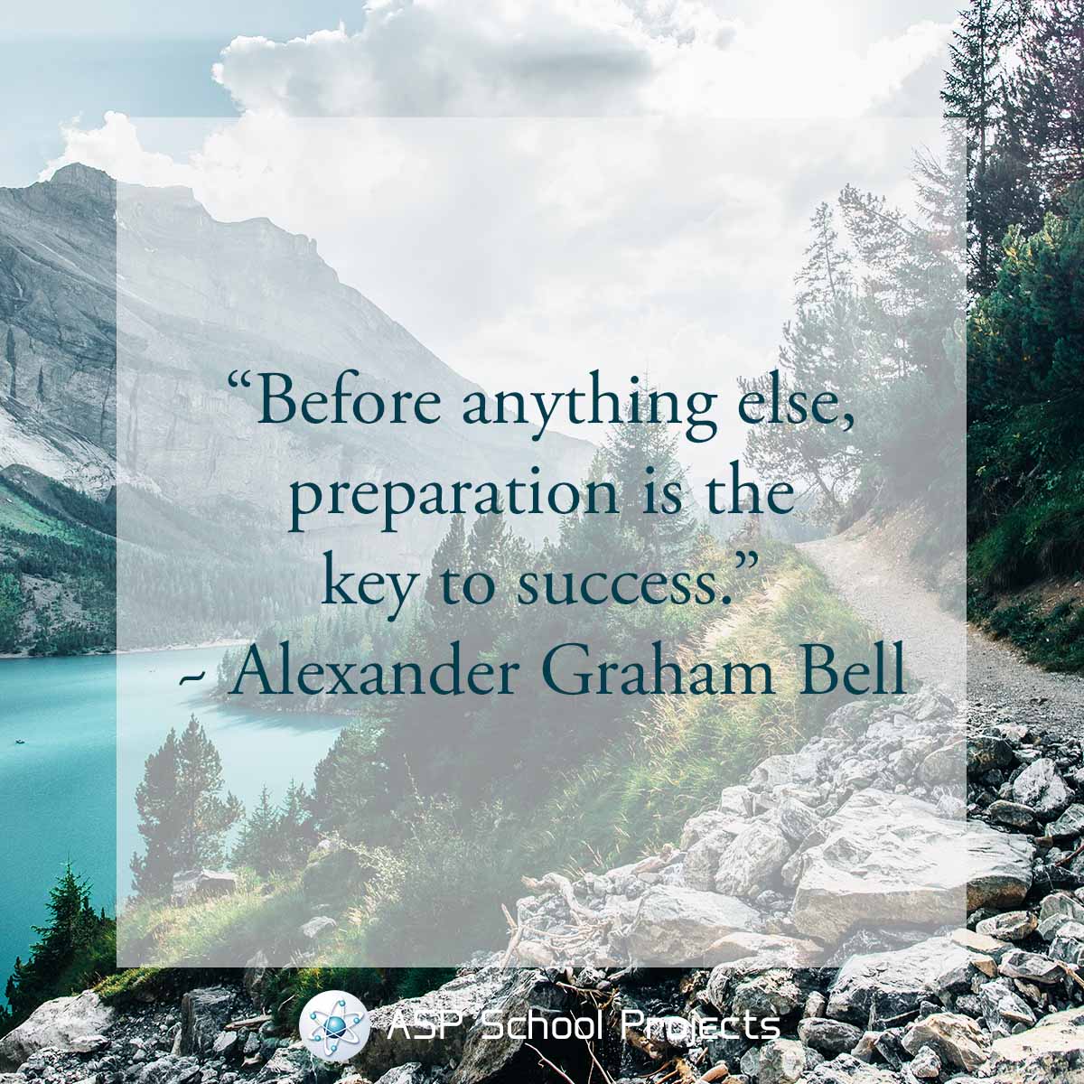 alexander graham bell; preparation; study early; exams; success
