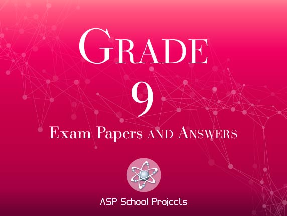 Grade 9 Exam Papers And Answers Assignments And Homework